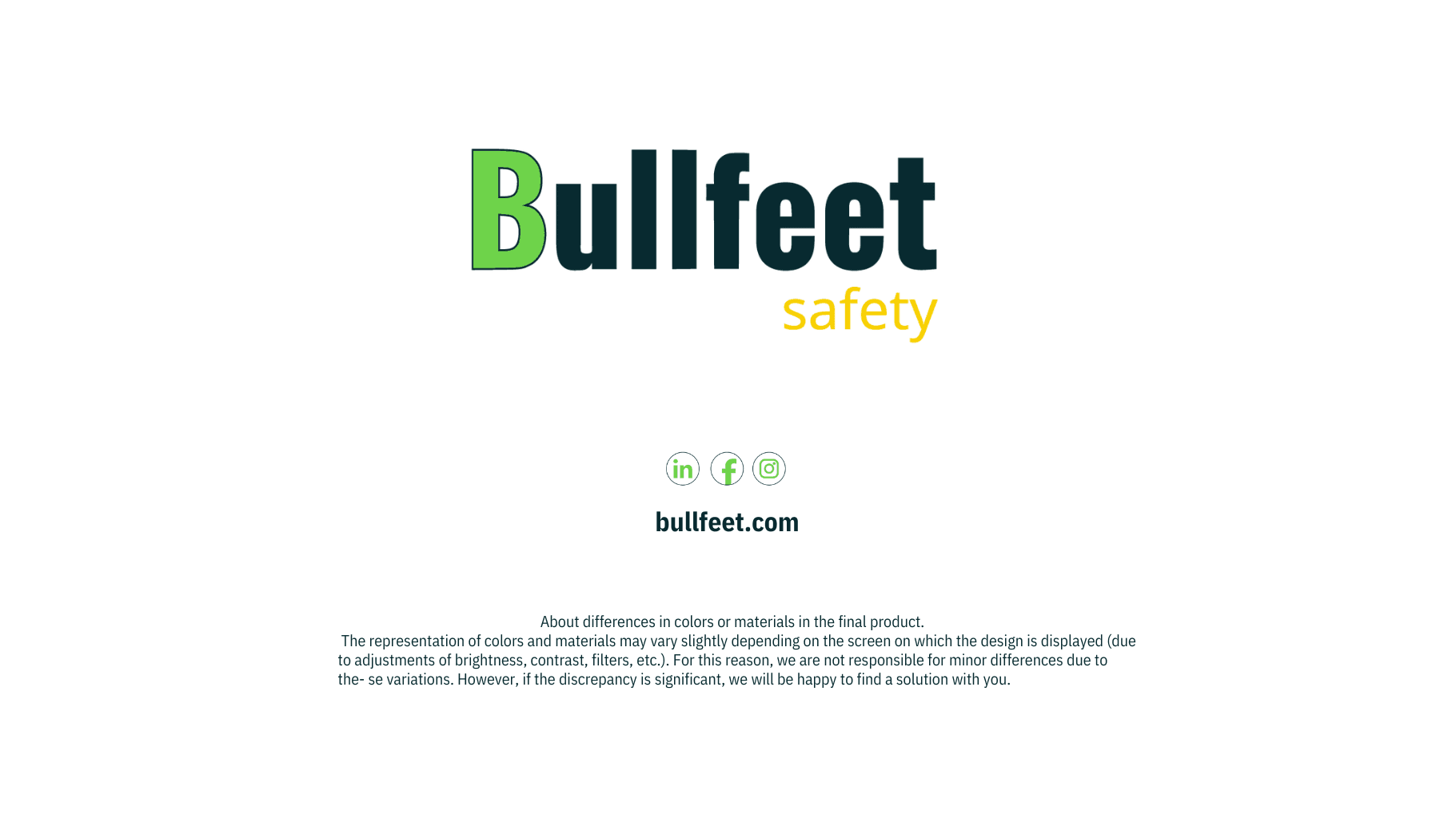 Bullfeet Safety